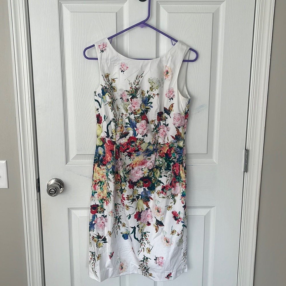 Talbots Flower Shift Dress